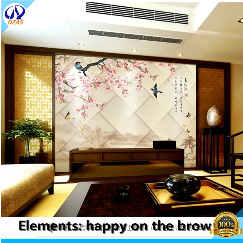 Chinese style hand - painted living room wallpaper mural seamless wall cloth non - woven wallpaper
Chinese style hand - painted living room wallpaper mural seamless wall cloth non - woven wallpaper