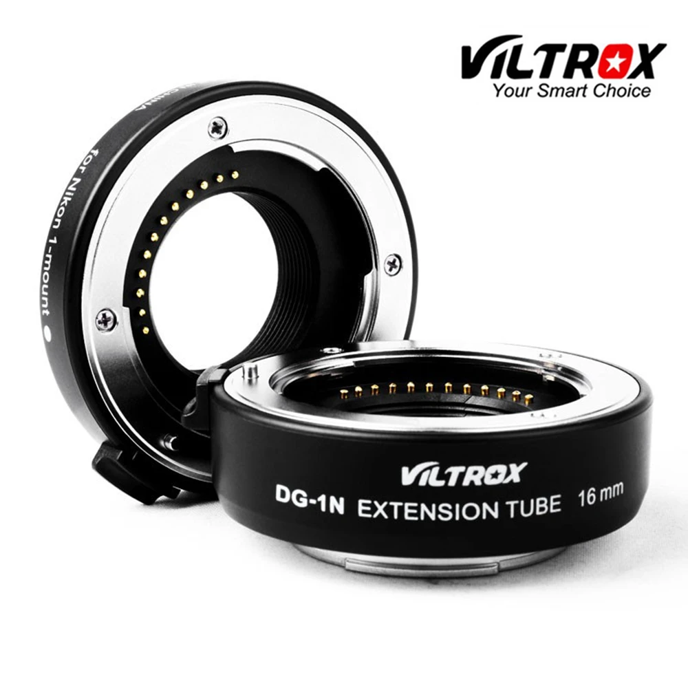 Удлинительная трубка Viltrox для объектива с автофокусом 10 мм + 16 мм для Nikon 1 mount V1 V2 S1 J1 J2 J3 J4 J5 AW1
Удлинительная трубка Viltrox для объектива с автофокусом 10 мм + 16 мм для Nikon 1 mount V1 V2 S1 J1 J2 J3 J4 J5 AW1