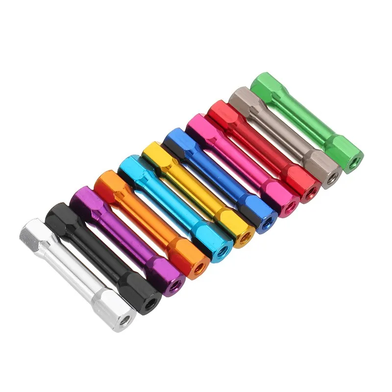 10Pcs/Set M3AR9 M3*30mm Aluminum Alloy Hex Hexagon Head Standoff Studs for PCB Multicolor Purple Red Black Pink Blue Gold Silver
10Pcs/Set M3AR9 M3*30mm Aluminum Alloy Hex Hexagon Head Standoff Studs for PCB Multicolor Purple Red Black Pink Blue Gold Silver