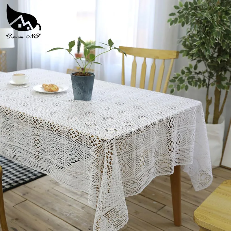Dream NS American Country Table Cloth 100% Cotton Rectangle Knitted White Crochet Table Cloth Home Fashion Decor Table Cloth
Dream NS American Country Table Cloth 100% Cotton Rectangle Knitted White Crochet Table Cloth Home Fashion Decor Table Cloth