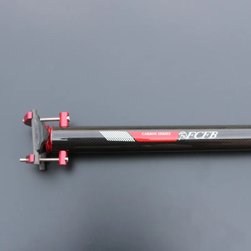 FCFB 3K glossy Full Carbon Fiber Bike Seatpost Folding Bicycle Seat Post Part 33.9 34.9 * 580 MM Red Color Bike Parts Seat Post
FCFB 3K glossy Full Carbon Fiber Bike Seatpost Folding Bicycle Seat Post Part 33.9 34.9 * 580 MM Red Color Bike Parts Seat Post