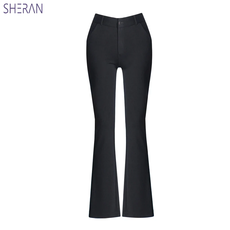 Simple Style black pants High Waist Casual Flare Pants Female Anti-Wrinkle Straight Office Lady Trousers Women For Business 6XL
Simple Style black pants High Waist Casual Flare Pants Female Anti-Wrinkle Straight Office Lady Trousers Women For Business 6XL