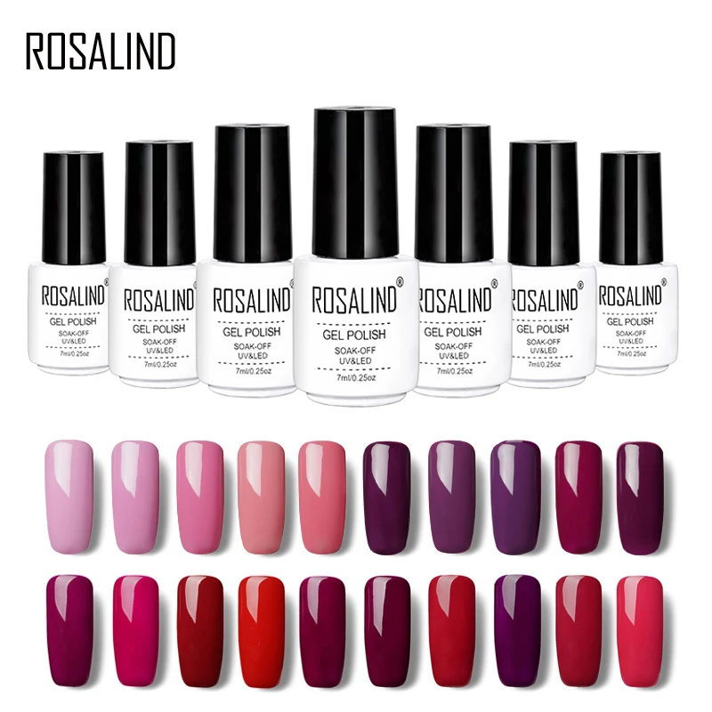ROSALIND Gel 1S Gel Varnishes Red Pink Purple Color 7ML Gel Nail Polish Set For Nail Extension UV&LED Lamp Top Manicure Nail Art
ROSALIND Gel 1S Gel Varnishes Red Pink Purple Color 7ML Gel Nail Polish Set For Nail Extension UV&LED Lamp Top Manicure Nail Art