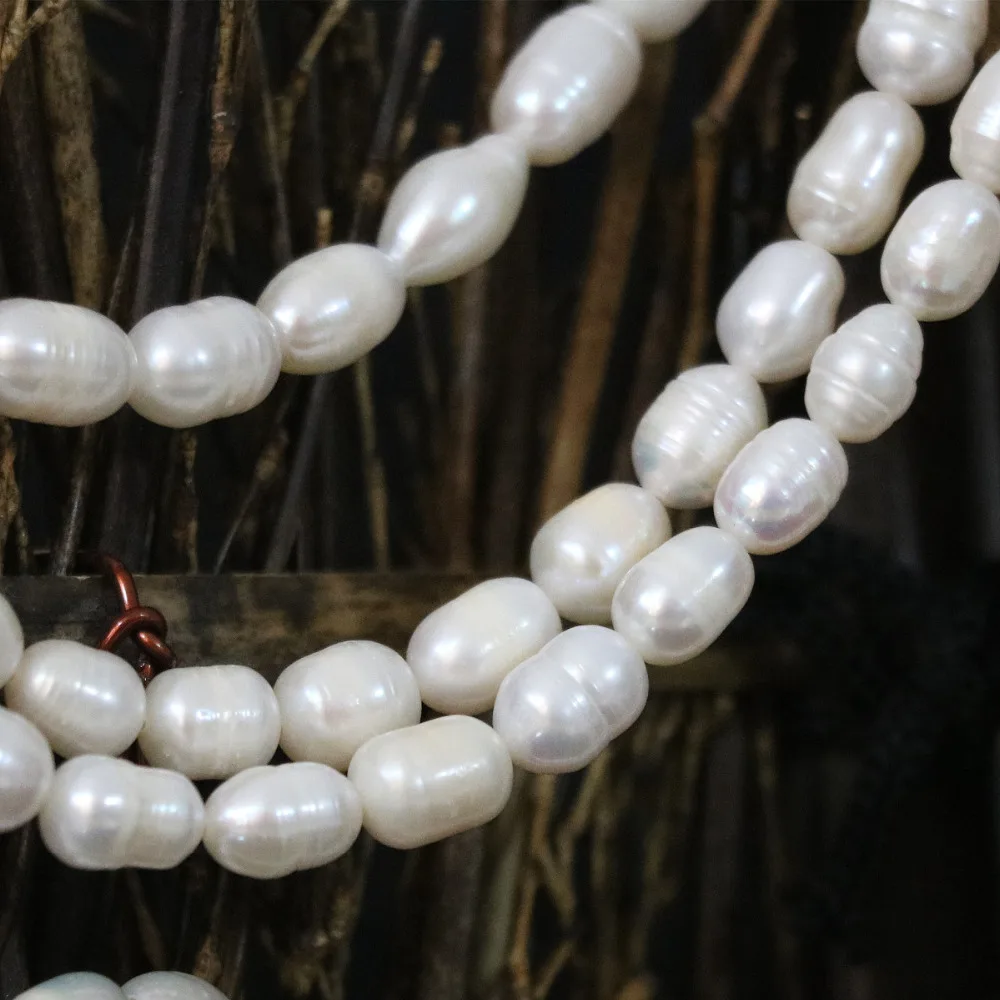 Hot sale white natural high quality freshwater cultured pearl rice spacer beads for women jewelry diy loose beads 15inch B1344
Hot sale white natural high quality freshwater cultured pearl rice spacer beads for women jewelry diy loose beads 15inch B1344