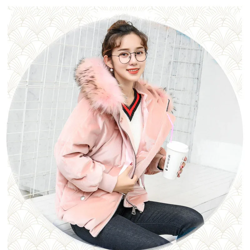Unique cloak design for warm winter and winter Women's down jacket large fur collar large hooded women's winter Outerwear Coats
Unique cloak design for warm winter and winter Women's down jacket large fur collar large hooded women's winter Outerwear Coats