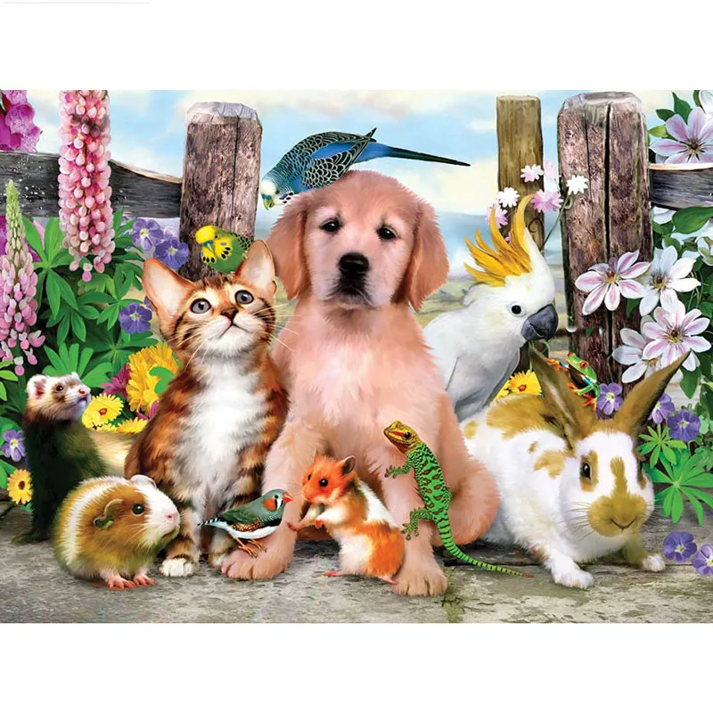5D DIY Diamond painting dog cat rabbit Full square/Round Diamond embroidery Cross Stitch Rhinestone Mosaic decor NX
5D DIY Diamond painting dog cat rabbit Full square/Round Diamond embroidery Cross Stitch Rhinestone Mosaic decor NX