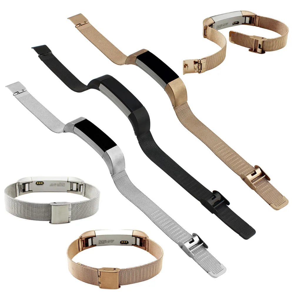 High Quality Gold Black Sliver Milanese Stainless Steel Watch Band Strap Bracelet For Fitbit Alta Tracker Watch Accessories
High Quality Gold Black Sliver Milanese Stainless Steel Watch Band Strap Bracelet For Fitbit Alta Tracker Watch Accessories