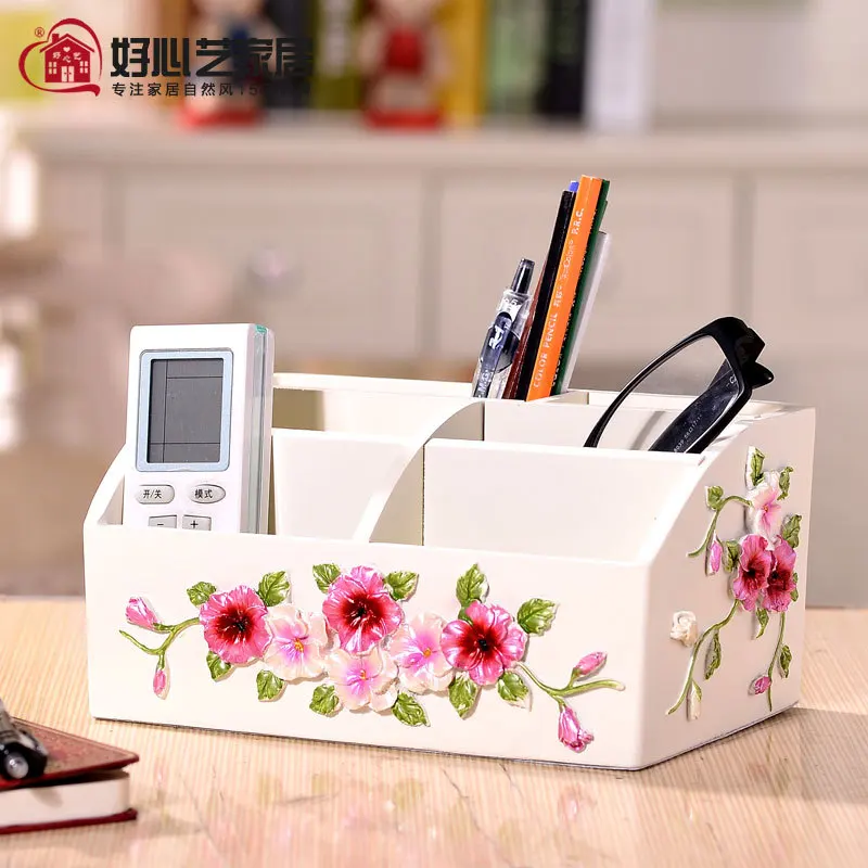 Kindly Arts New European high-grade resin Desktop finishing storage box Home Decoration pansy storage box
Kindly Arts New European high-grade resin Desktop finishing storage box Home Decoration pansy storage box