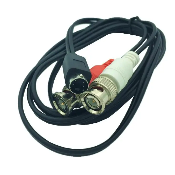 S-Video 4Pin Male 'Y' cable (4-Pin S-VHS to Two BNC Connectors) 1.5m | Электроника