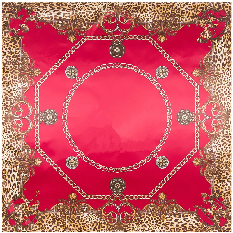 Large Hijab Scarves For Women Fashion Print Silk Satin Scarf Female 90cmx90cm Luxury Brand Square Shawls Head Scarfs For Ladies
Large Hijab Scarves For Women Fashion Print Silk Satin Scarf Female 90cmx90cm Luxury Brand Square Shawls Head Scarfs For Ladies