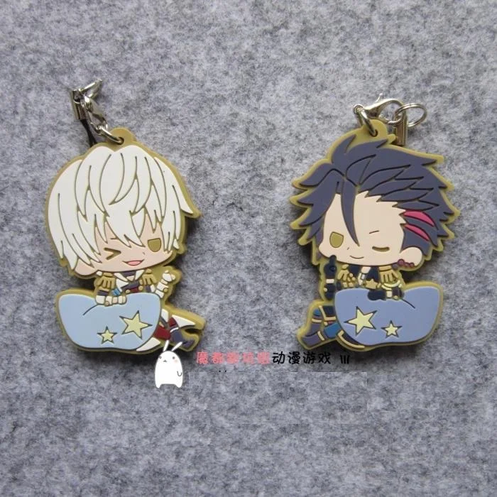 Резиновый брелок Tsukiuta Anime MUTSUKI HAJIME Shun Shimotsuki|japanese anime|keychain animekeychain rubber |