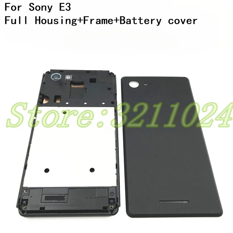 4.5" For Sony Xperia E3 D2203 D2206 D2202 Battery Cover Back Rear Door Housing Case + LCD Middle Chasis Frame Plate Replacement
4.5" For Sony Xperia E3 D2203 D2206 D2202 Battery Cover Back Rear Door Housing Case + LCD Middle Chasis Frame Plate Replacement