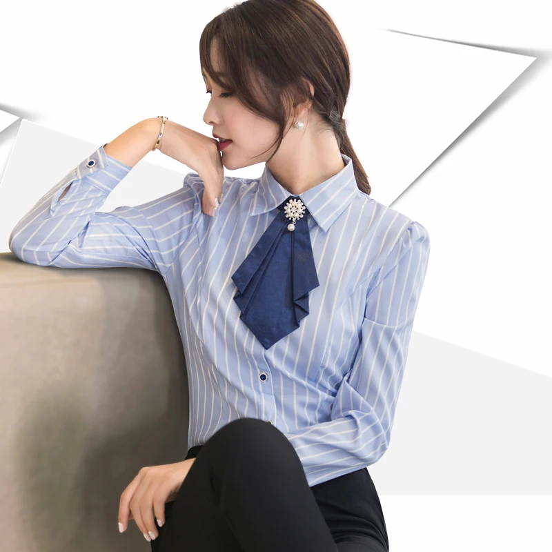 White Stripes Blouse Women Chiffon Office Career Shirts Tops Fashion Casual Long Sleeve Blouses Femme Blusa office
White Stripes Blouse Women Chiffon Office Career Shirts Tops Fashion Casual Long Sleeve Blouses Femme Blusa office