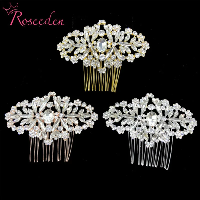 Classic Full Crystal Hair Combs For Brides Wedding Hair Comb Hairclip Hairpin Women Bridal Hair Jewelry Accessories RE3389
Classic Full Crystal Hair Combs For Brides Wedding Hair Comb Hairclip Hairpin Women Bridal Hair Jewelry Accessories RE3389