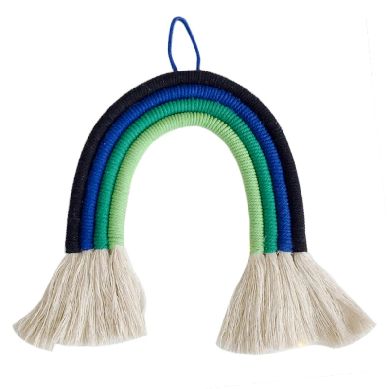 Rainbow Handmade Weaving Ornament Nordic Simple Kid Room Wall Decoration Hanging Home Decoration Accessories New
Rainbow Handmade Weaving Ornament Nordic Simple Kid Room Wall Decoration Hanging Home Decoration Accessories New