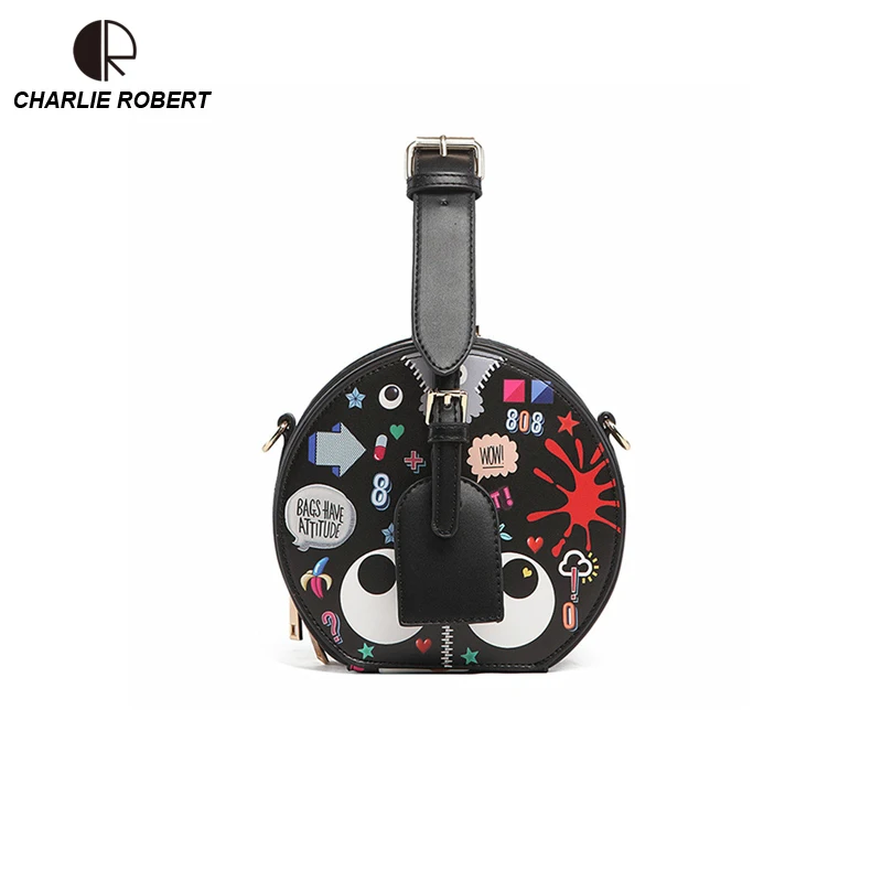Funny Cartoon Luxury Graffiti Handbags Women Bags Designer Zipper & Hasp 2019 New PU Fashion Shoulder & Crossbody Bags Flap
Funny Cartoon Luxury Graffiti Handbags Women Bags Designer Zipper & Hasp 2019 New PU Fashion Shoulder & Crossbody Bags Flap