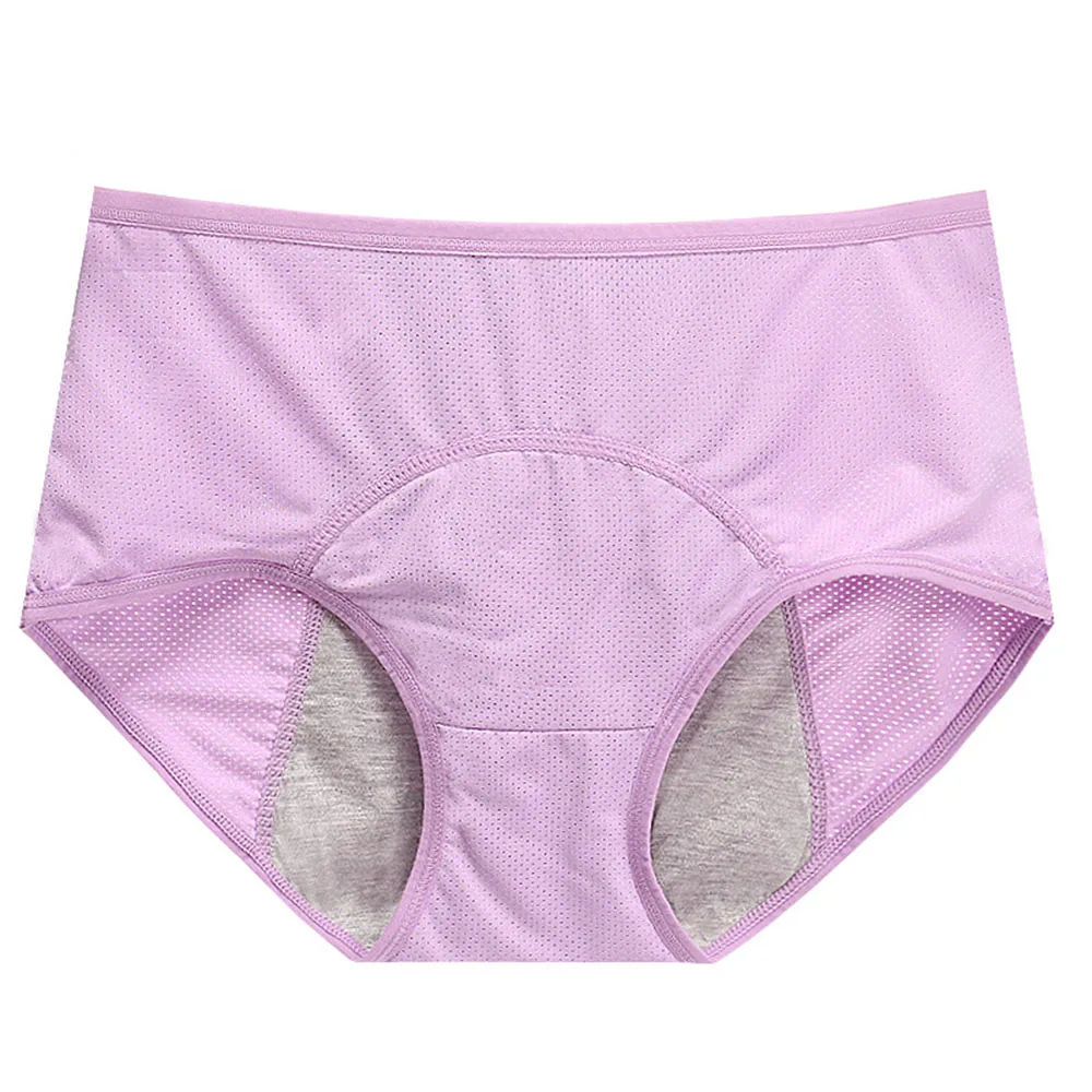 New Women Comfortable Breathable Holes Menstrual Period Leakproof Panties Briefs Underwear Purple
New Women Comfortable Breathable Holes Menstrual Period Leakproof Panties Briefs Underwear Purple