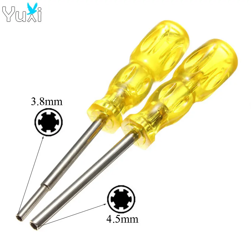 YuXi 3.8mm 4.5mm Screwdriver Bit Security Tool for NES SNES N64 For Nintend Repair Accessories
YuXi 3.8mm 4.5mm Screwdriver Bit Security Tool for NES SNES N64 For Nintend Repair Accessories