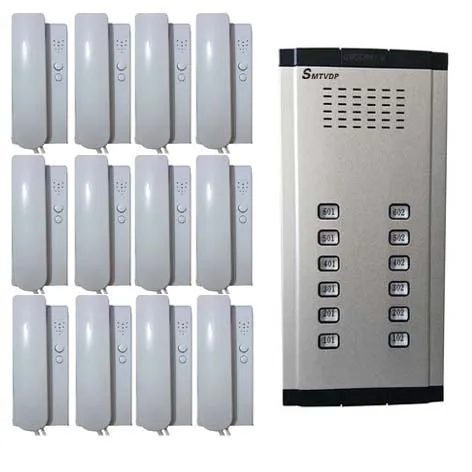 Home Security Direct Press Key Audio Door Phone for 12 apartments, 2-wired audio intercom system in stock
Home Security Direct Press Key Audio Door Phone for 12 apartments, 2-wired audio intercom system in stock
