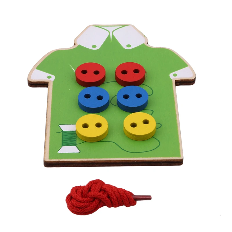 Kids Montessori Educational Toys Children Wooden Beads Lacing Board Toys Toddler Sew On Buttons Early Education Teaching Puzzle
Kids Montessori Educational Toys Children Wooden Beads Lacing Board Toys Toddler Sew On Buttons Early Education Teaching Puzzle