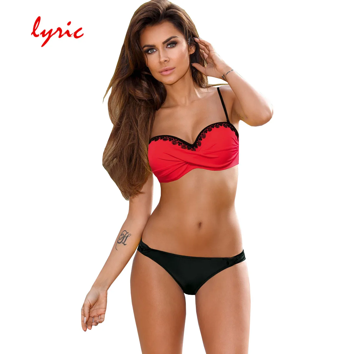Женский купальник с чашками пуш ап и лямкой на шее|beachwear women|beachwear plus sizebeachwear swimwear |