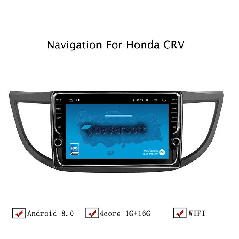 10 1 "Android 8 автомобиля gps навигации для Honda CRV 2012 2013 2014 2015 2016 Автомобиль Радио