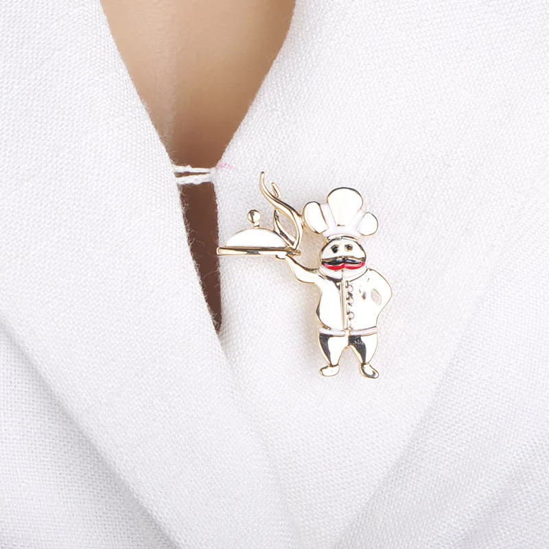 Blucome Fashion Kitchen Knife Brooches Mens Gold Color Blade Chef Waiter Brooch Badge clothing Backpack Gifts Accesorios Mujer
Blucome Fashion Kitchen Knife Brooches Mens Gold Color Blade Chef Waiter Brooch Badge clothing Backpack Gifts Accesorios Mujer