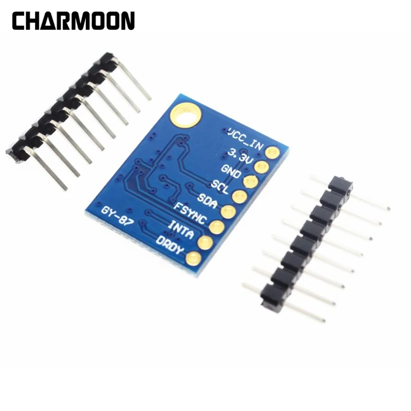 Φ 10DOF модуль MPU6050 HMC5883L BMP180 GY87 сенсорный для Arduino | Компьютеры и офис