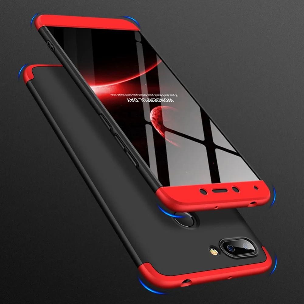 Для Xiaomi Redmi 6 Чехол 360 градусов полный корпус чехол для гибридный противоударный с