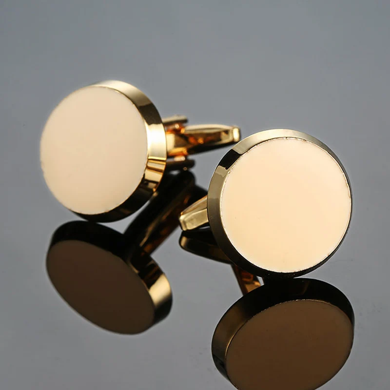 Free shipping, golden round cufflinks fashion men's shirt cufflinks senior designer elaborately designed brand shirt buttons
Free shipping, golden round cufflinks fashion men's shirt cufflinks senior designer elaborately designed brand shirt buttons