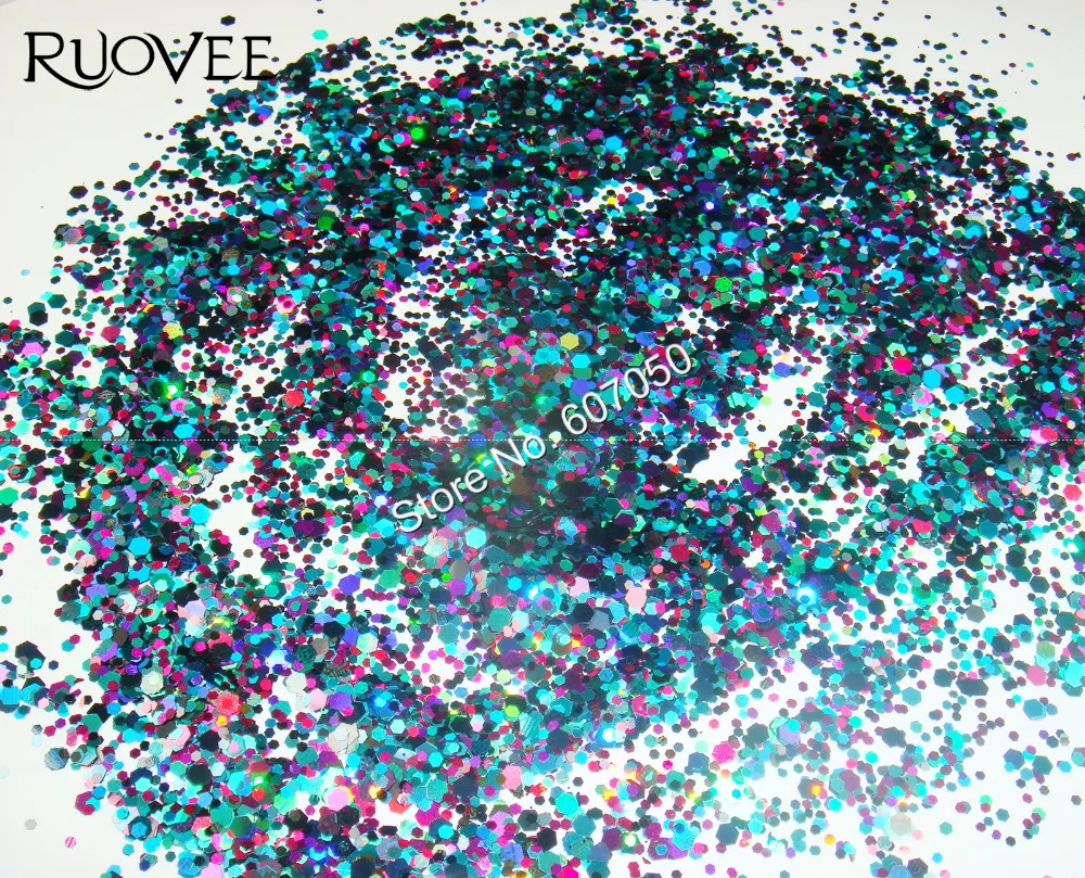 055# Holographic Laser Colors Glitter Mixed Hexagon Paillette Spangle Powder Shape for for Nail Art Glitter Craft Decoration
055# Holographic Laser Colors Glitter Mixed Hexagon Paillette Spangle Powder Shape for for Nail Art Glitter Craft Decoration