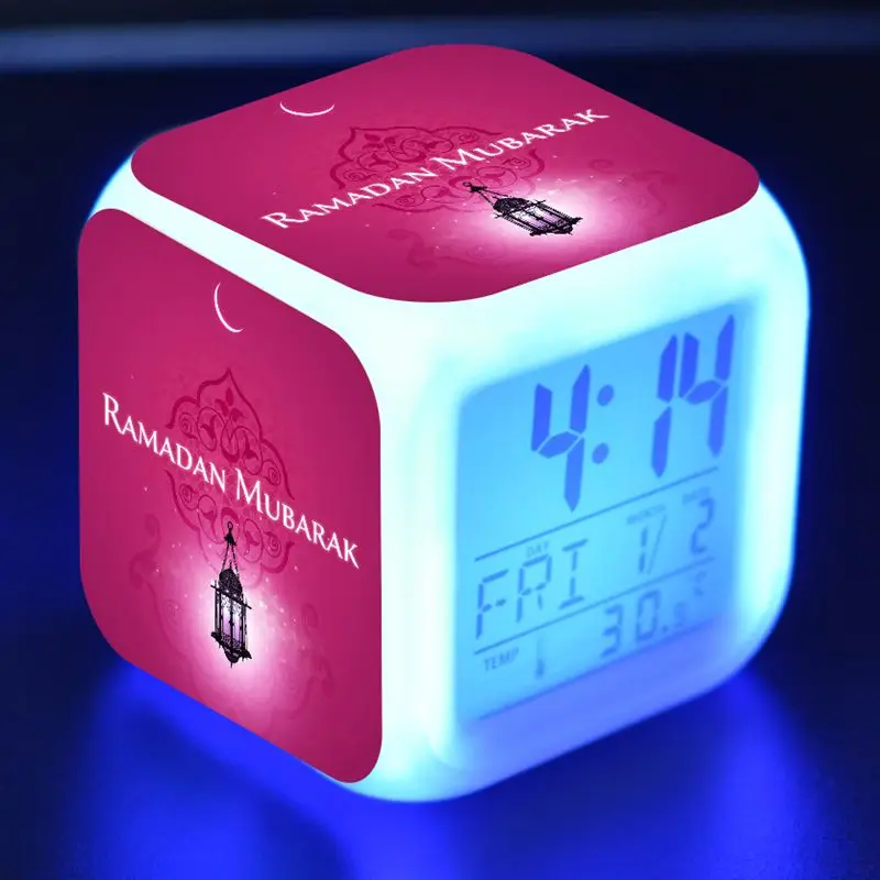 Ramadan And Eid Party Decorations LED Desk Clock Colorful Flash Light Eid Ramadan Mubarak Party Toys
Ramadan And Eid Party Decorations LED Desk Clock Colorful Flash Light Eid Ramadan Mubarak Party Toys