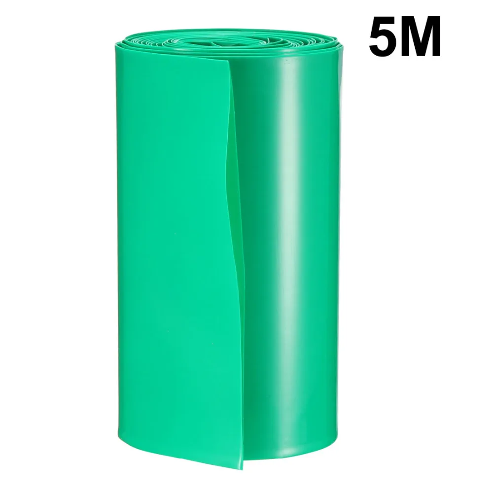 Uxcell 5 Meter Length PVC Heat Shrink Tubing 105mm Flat Width Heat Shrink Wrap Tube Flexible Insulated for 18650 Green Blue
Uxcell 5 Meter Length PVC Heat Shrink Tubing 105mm Flat Width Heat Shrink Wrap Tube Flexible Insulated for 18650 Green Blue