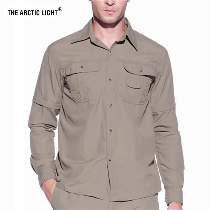 THE ARCTIC LIGHT Men Summer Quick Dry Hiking Shirt Removable Fishing&Hunting Breathable Rock Climbing Male Outdoor Shirts
THE ARCTIC LIGHT Men Summer Quick Dry Hiking Shirt Removable Fishing&Hunting Breathable Rock Climbing Male Outdoor Shirts