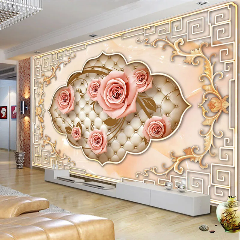 Custom Self-adhesive Mural Wallpaper 3D Soft Bag Rose Flower Living Room Sofa TV Background Wall Painting Photo Wall Paper Decor
Custom Self-adhesive Mural Wallpaper 3D Soft Bag Rose Flower Living Room Sofa TV Background Wall Painting Photo Wall Paper Decor