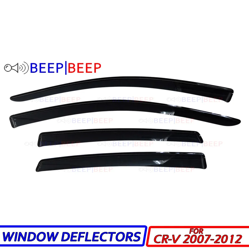 Car window deflectors for Honda CRV 2007-2012 wind deflector sun guard rain vent visor cover trim car styling accessories
Car window deflectors for Honda CRV 2007-2012 wind deflector sun guard rain vent visor cover trim car styling accessories