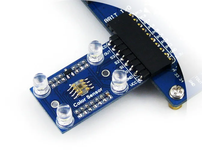 TCS3200 Full Color Sensor Module Color Recognition Matching Sensor Detector Module for STM32 AVR
TCS3200 Full Color Sensor Module Color Recognition Matching Sensor Detector Module for STM32 AVR