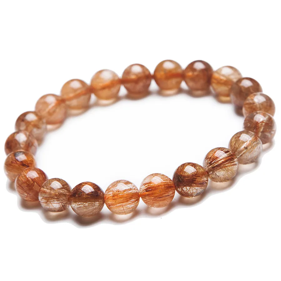 9mm Natural Genuine Brazilian Copper Hair Rutilated Quartz Crystal Round Beads Jewelry Stretch Bracelets For Women Femme
9mm Natural Genuine Brazilian Copper Hair Rutilated Quartz Crystal Round Beads Jewelry Stretch Bracelets For Women Femme