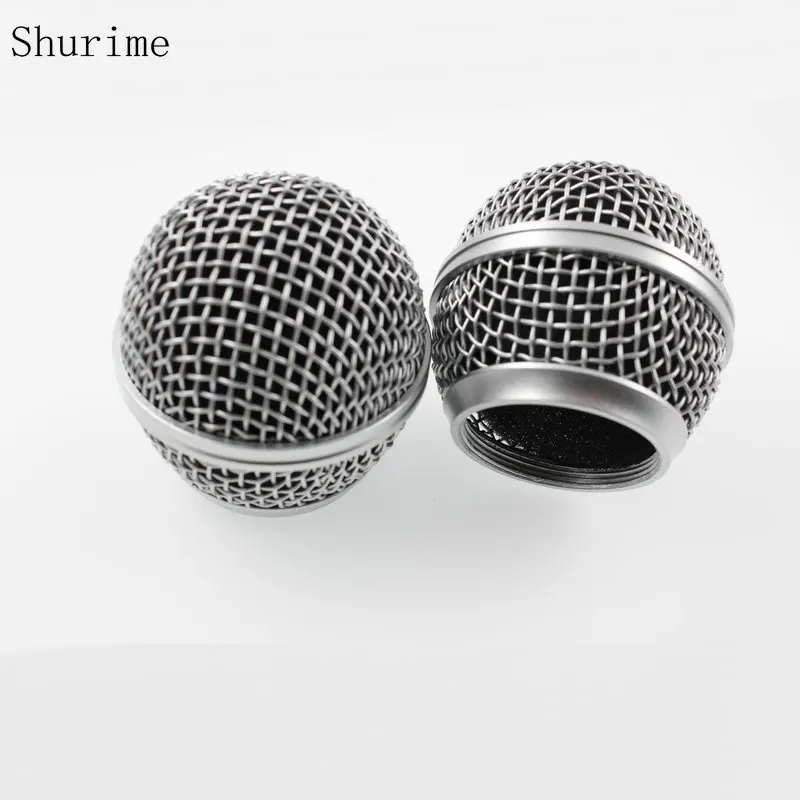 High Quality Replacement Ball Head Mesh Microphone Grille Accessories for BETA58 SM58
High Quality Replacement Ball Head Mesh Microphone Grille Accessories for BETA58 SM58