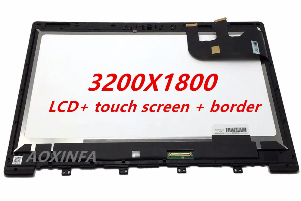 13.3" LCD Display Panel Touch Screen Assembly With Frame Replacement For ASUS Zenbook ux303 ux303la ux303lb
13.3" LCD Display Panel Touch Screen Assembly With Frame Replacement For ASUS Zenbook ux303 ux303la ux303lb