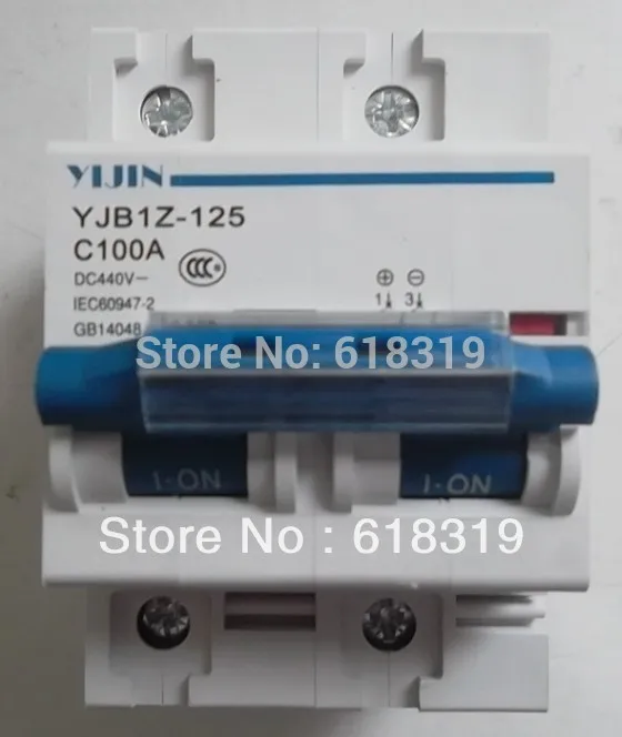 10 pcs a lot Air Switch Power 2P 100A DC 440V Circuit Breaker YJBz1-125 Shipped by Fedex or DHL
10 pcs a lot Air Switch Power 2P 100A DC 440V Circuit Breaker YJBz1-125 Shipped by Fedex or DHL