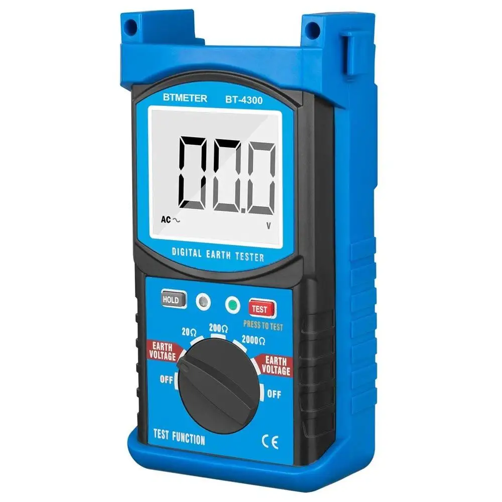 BTMETER цифровой измеритель сопротивления заземления тестер изоляции земли с авто