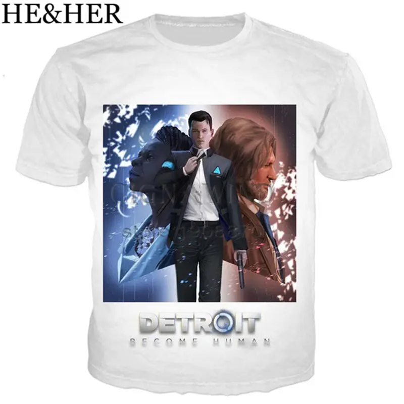 New arrive detroit become human series tide t shirt men women 3D printed fashion cool tshirt streetwear casual summer tops
New arrive detroit become human series tide t shirt men women 3D printed fashion cool tshirt streetwear casual summer tops
