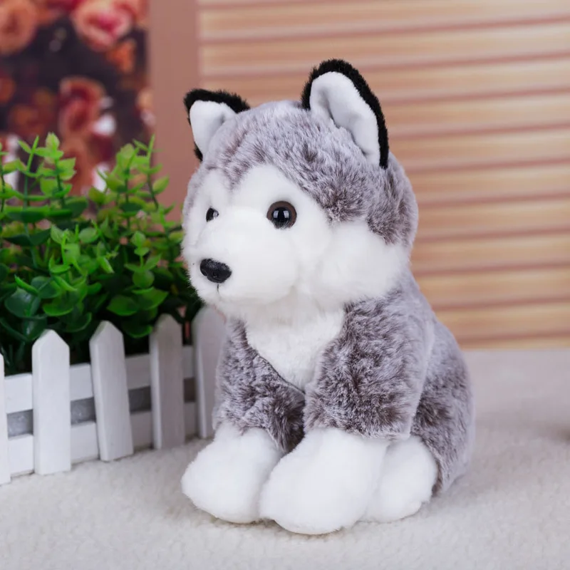 Реальная игрушка около 25 см, серая плюшевая собака хаски, мягкая кукла, детская игрушка, Рождественский подарок h0897
Реальная игрушка около 25 см, серая плюшевая собака хаски, мягкая кукла, детская игрушка, Рождественский подарок h0897