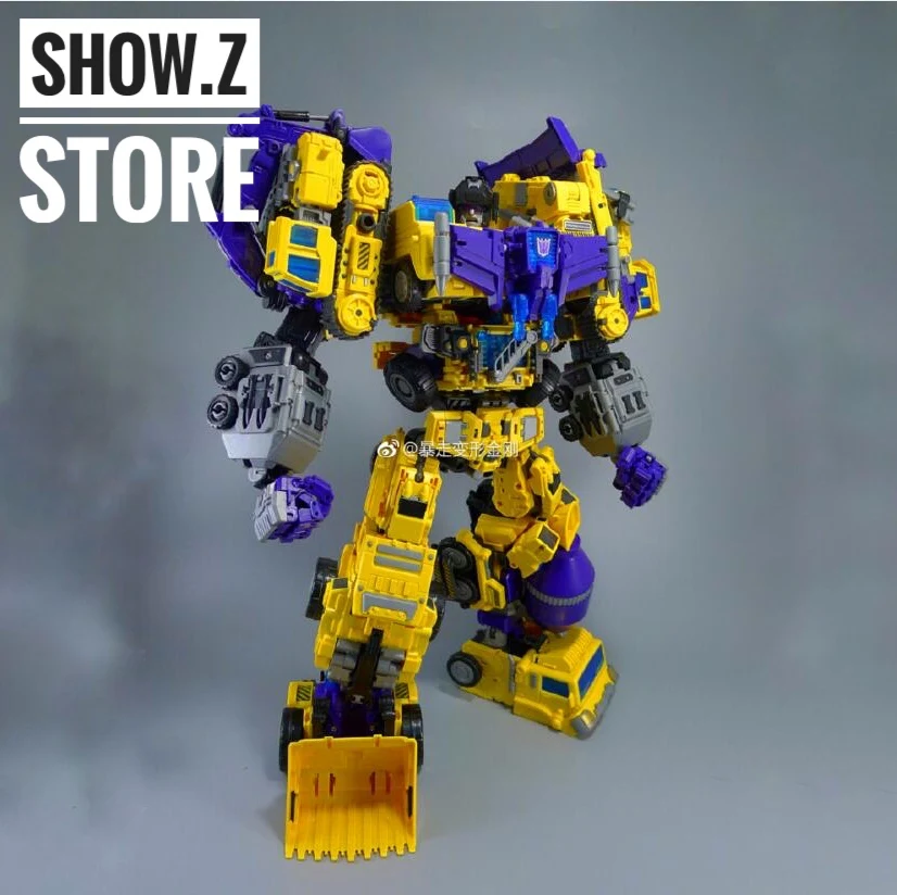 Фото [Show. Z Store] NBK Devastator TF Engineering полный набор из 6 желтых фигурок - купить