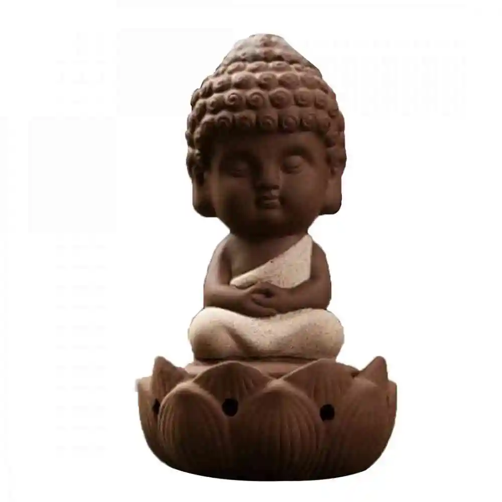 The Little Monk Censer Creative Home Decor Small Buddha Incense Holder Backflow Incense Burner Use In Home Office Teahouse
The Little Monk Censer Creative Home Decor Small Buddha Incense Holder Backflow Incense Burner Use In Home Office Teahouse