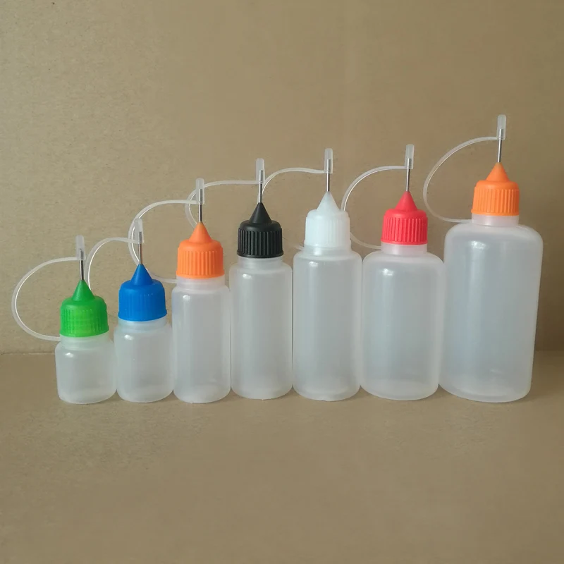 10pcs 3ml 5ml 10ml 15ml 20ml 30ml 50ml PE Plastic Needle Dropper Bottle For E Liquid With Screw Metal Tips
10pcs 3ml 5ml 10ml 15ml 20ml 30ml 50ml PE Plastic Needle Dropper Bottle For E Liquid With Screw Metal Tips