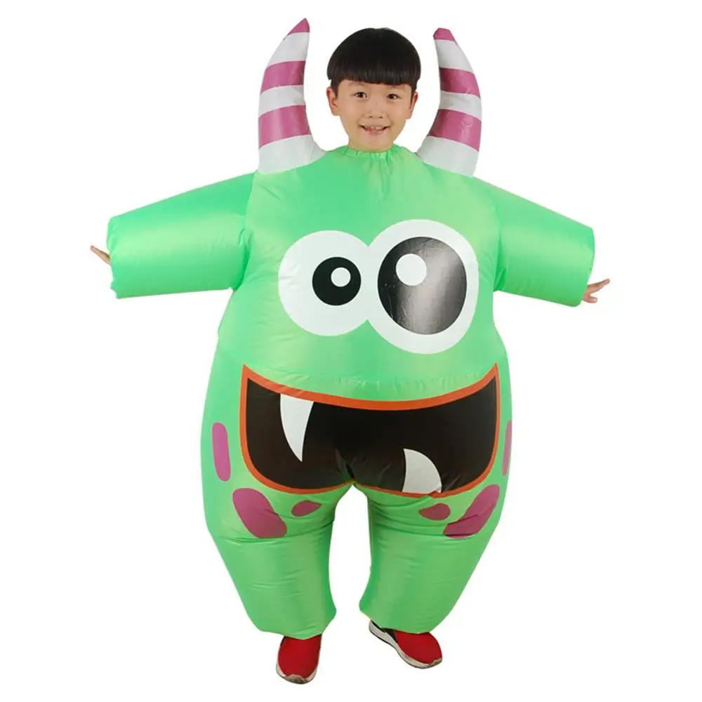 Inflatable Monster Costume Scary Green Mouth Monster Deluxe Costume for Children Boys Halloween Cosplay Outfit
Inflatable Monster Costume Scary Green Mouth Monster Deluxe Costume for Children Boys Halloween Cosplay Outfit