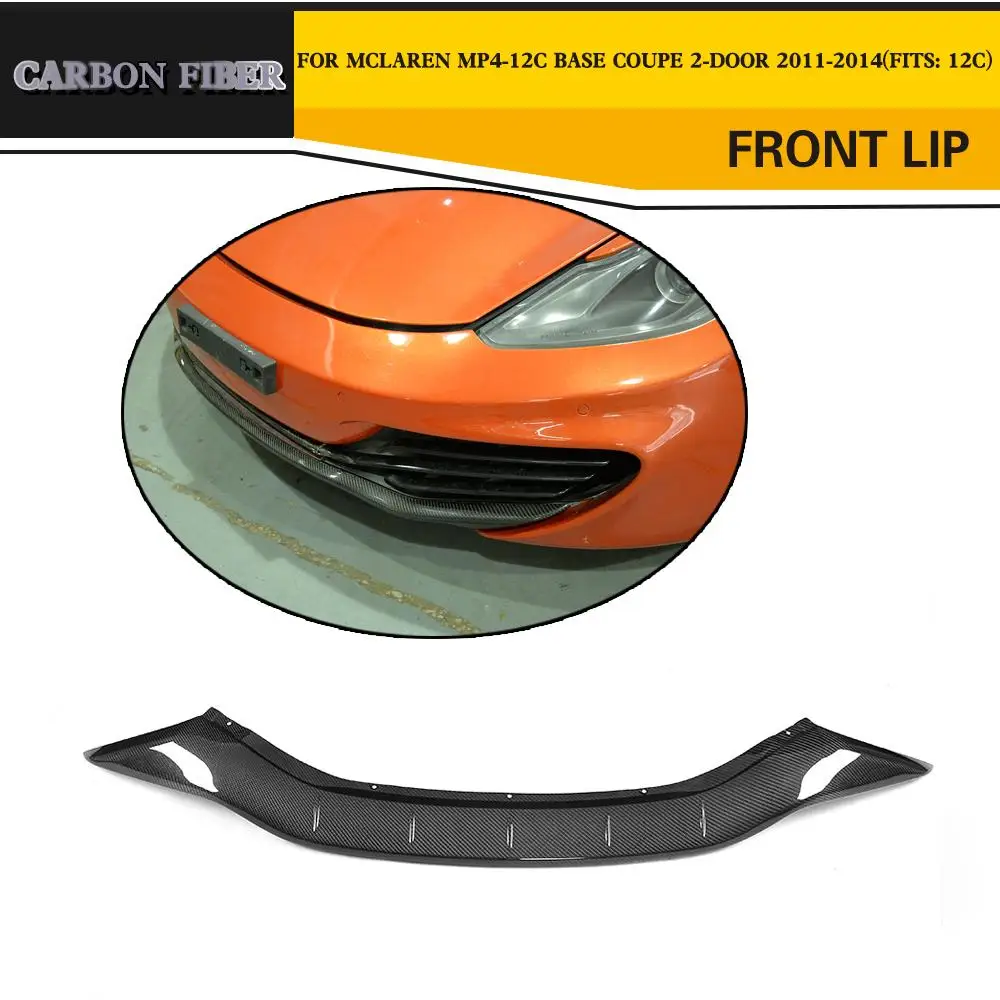 Carbon Fiber Racing Front Bumper Lip for McLaren MP4-12C Base Coupe 2-Door 2011-2014
Carbon Fiber Racing Front Bumper Lip for McLaren MP4-12C Base Coupe 2-Door 2011-2014