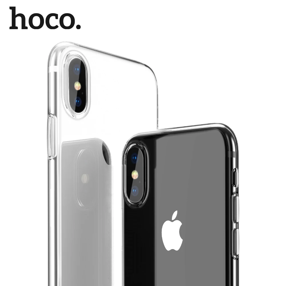 HOCO Protective Case for iPhone X Soft TPU Transparent Full Back Cover for iPhone XS MAX XR Cases Shockproof Anti Scratch Fundas
HOCO Protective Case for iPhone X Soft TPU Transparent Full Back Cover for iPhone XS MAX XR Cases Shockproof Anti Scratch Fundas